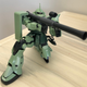 El clásico Zaku II, de Zeon.